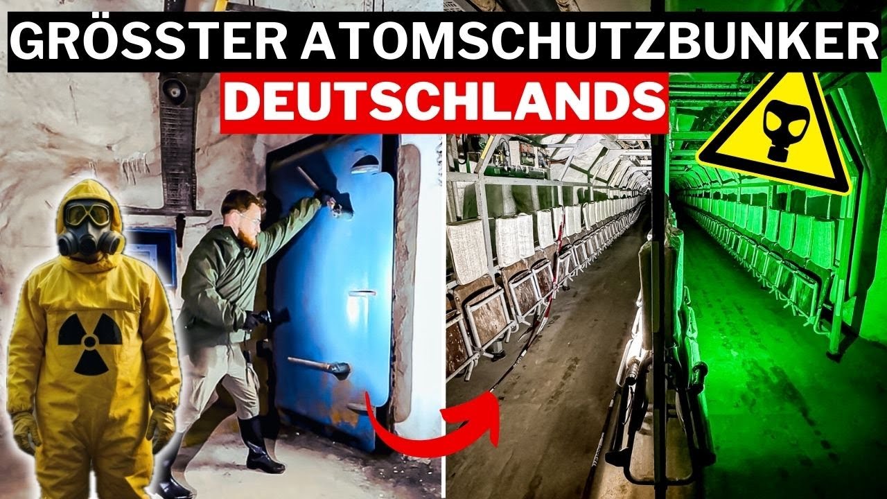 САМЫЙ БОЛЬШОЙ ЗАБРОШЕННЫЙ ЯДЕРНЫЙ БУНКЕР ☢️ В ГЕРМАНИИ 😱🇩🇪