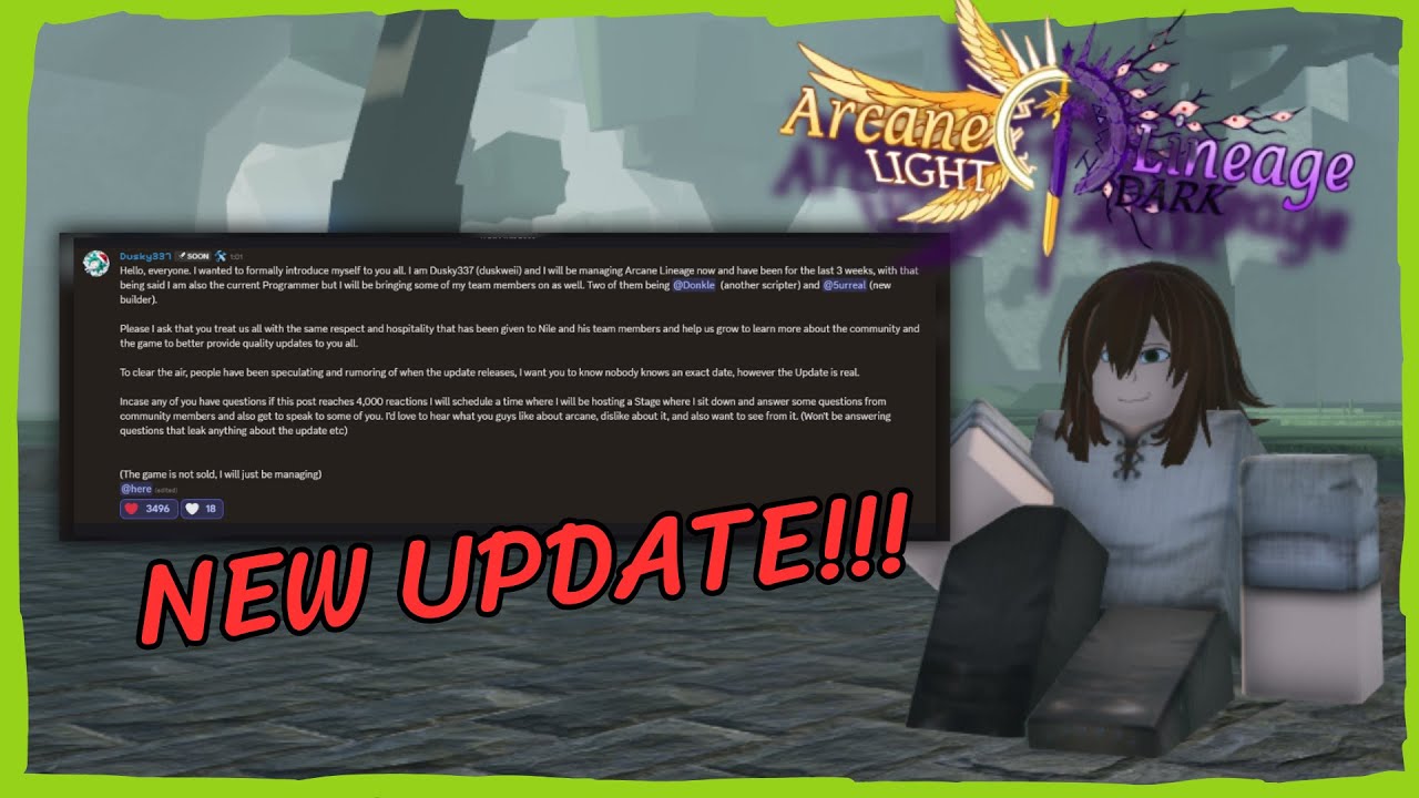 Arcane Lineage UPDATE!!! | ข่าวล่าสุดเกียวกับ arcane lineage