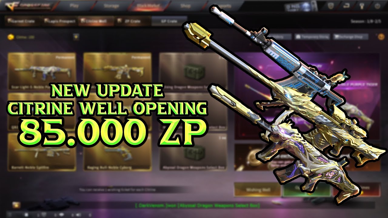 Citrine Well Opening | 85.000 ZP | SHOWCASE | Crossfire West