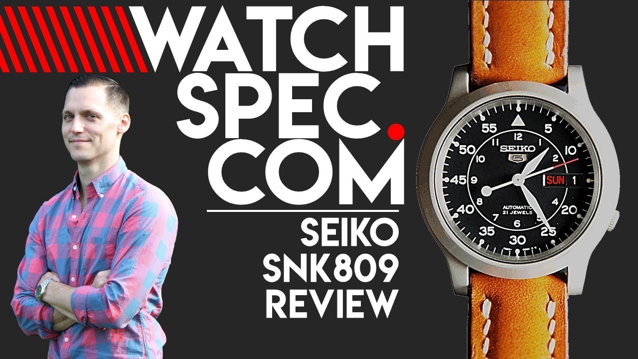 SEIKO SNK809 // BEST AUTOMATIC WATCH UNDER $100?