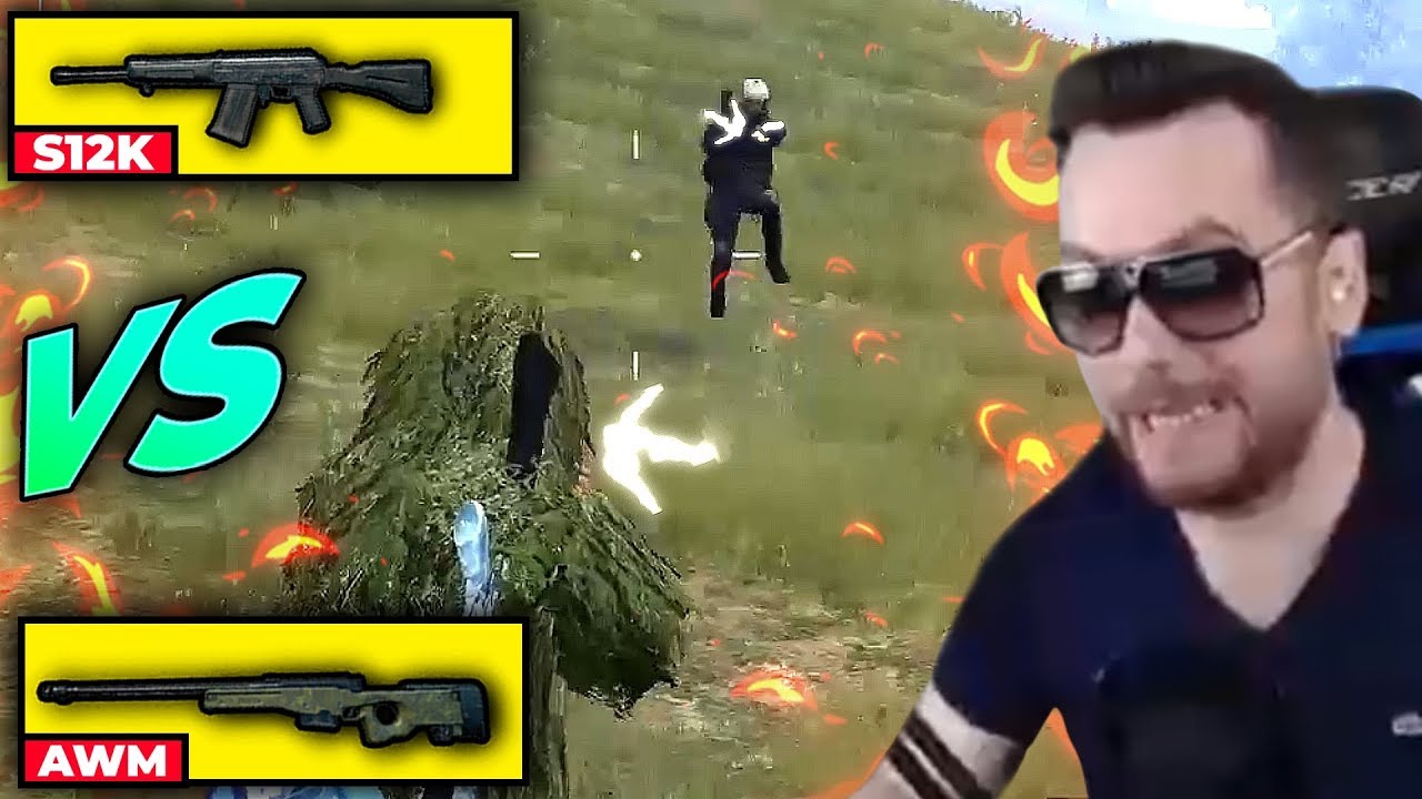 S12K VS NO SCOP AWM - PUBG MOBILE