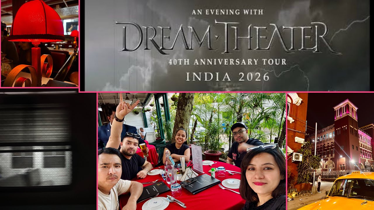 DREAM THEATER LIVE IN KOLKATA | CONCERT NIGHT & GOOD TIMES ⭐