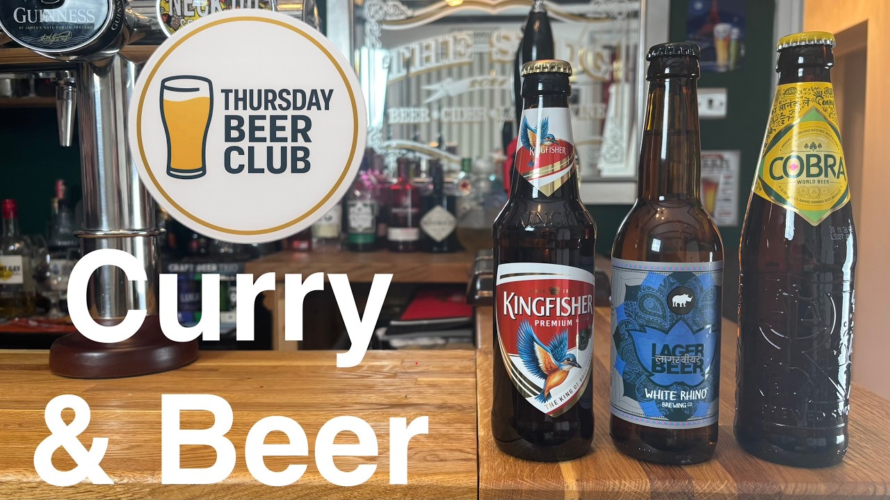 Лучшее пиво к индийскому карри: Cobra, Kingfisher и White Rhino Lager #пиво #гурман #напиток