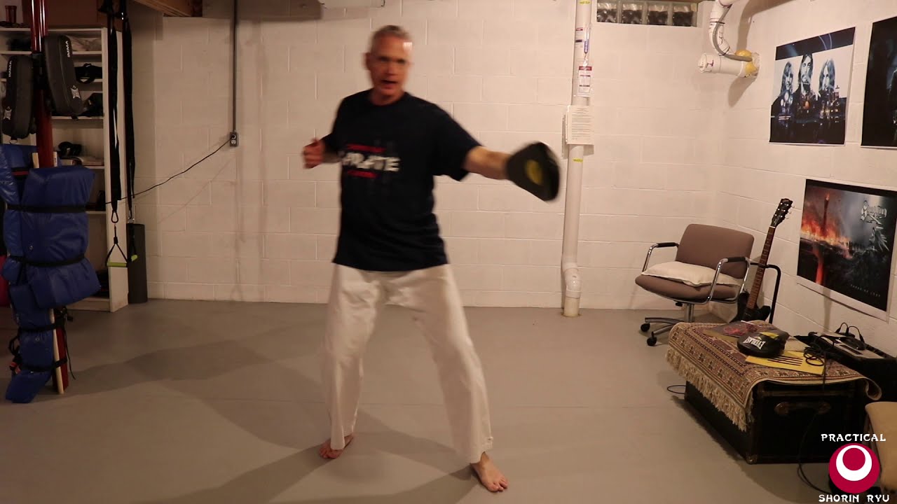 Pinan Shodan Solo Pad Drill 3