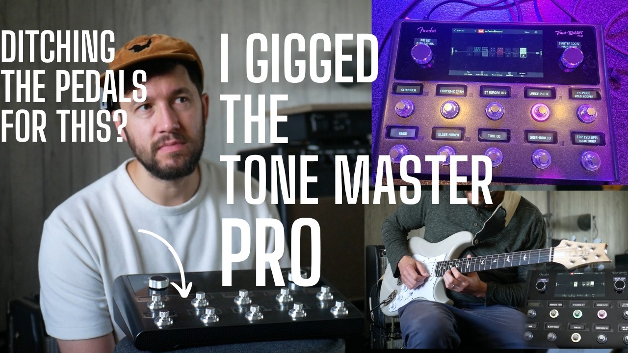 I Gigged the Tone Master Pro INSTEAD of My Pedalboard - Here's My Verdict So Far