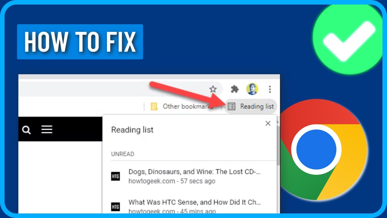Chrome Reading List Not Showing (2024) | How to Fix Chrome Reading List Disappeared