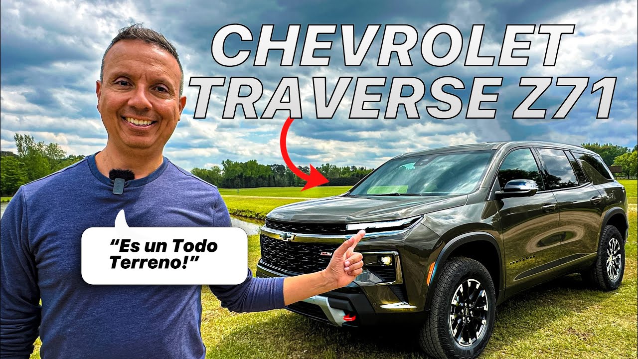 AGUANTA mucho más! Chevrolet Traverse Z71 2024 ya es TODO TERRENO!