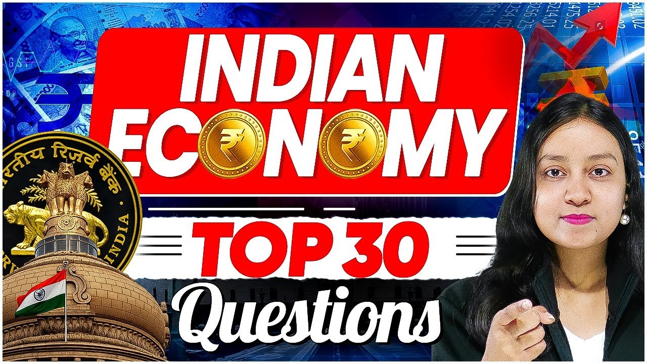 CUET PG 2026 Economics | Top 30 Questions on Indian Economy |