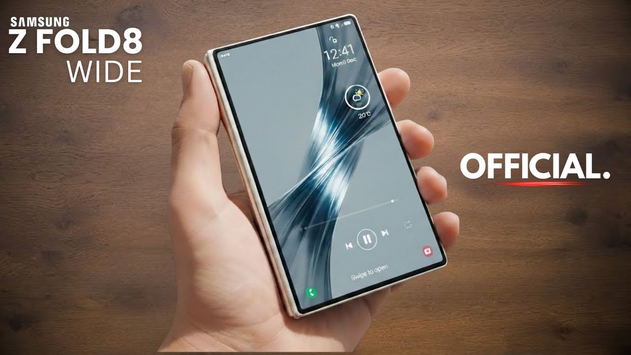 Samsung Galaxy Z Fold 8 Wide - Samsung’s New Foldable Beast!