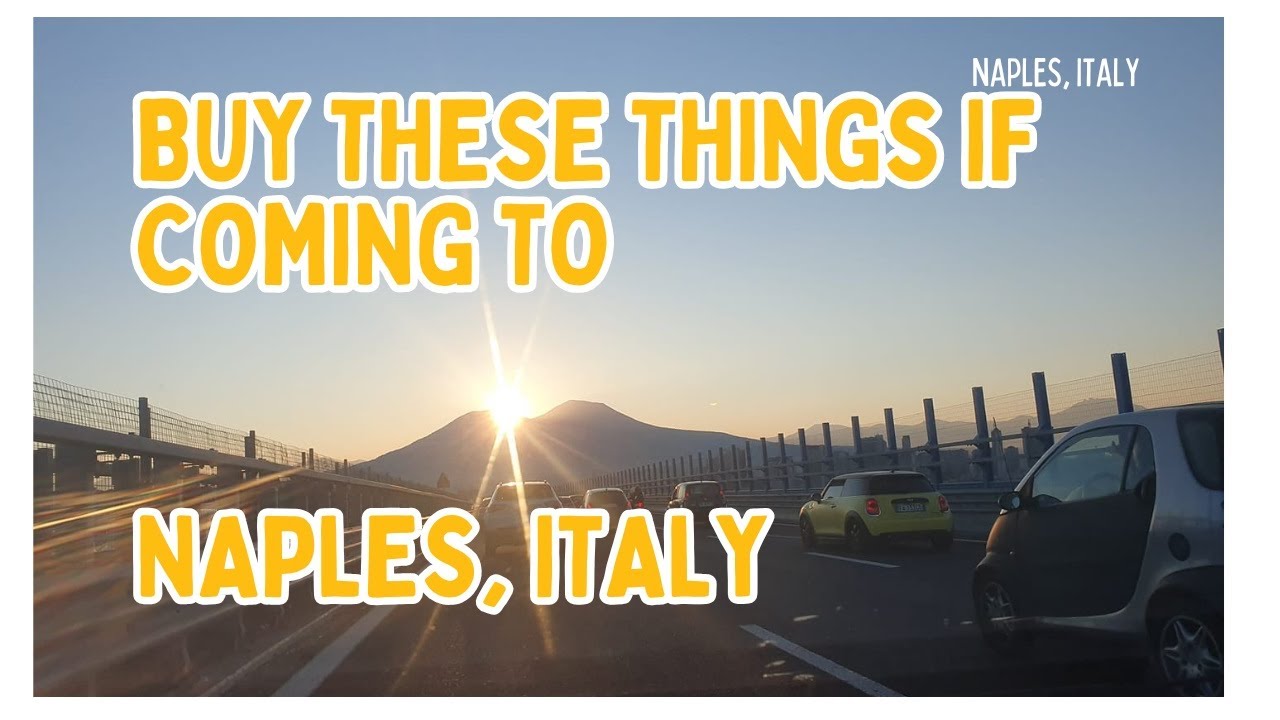 Top 7 things to Buy Before you move to Naples, Italy #pcs #nsanaples  #psc ital