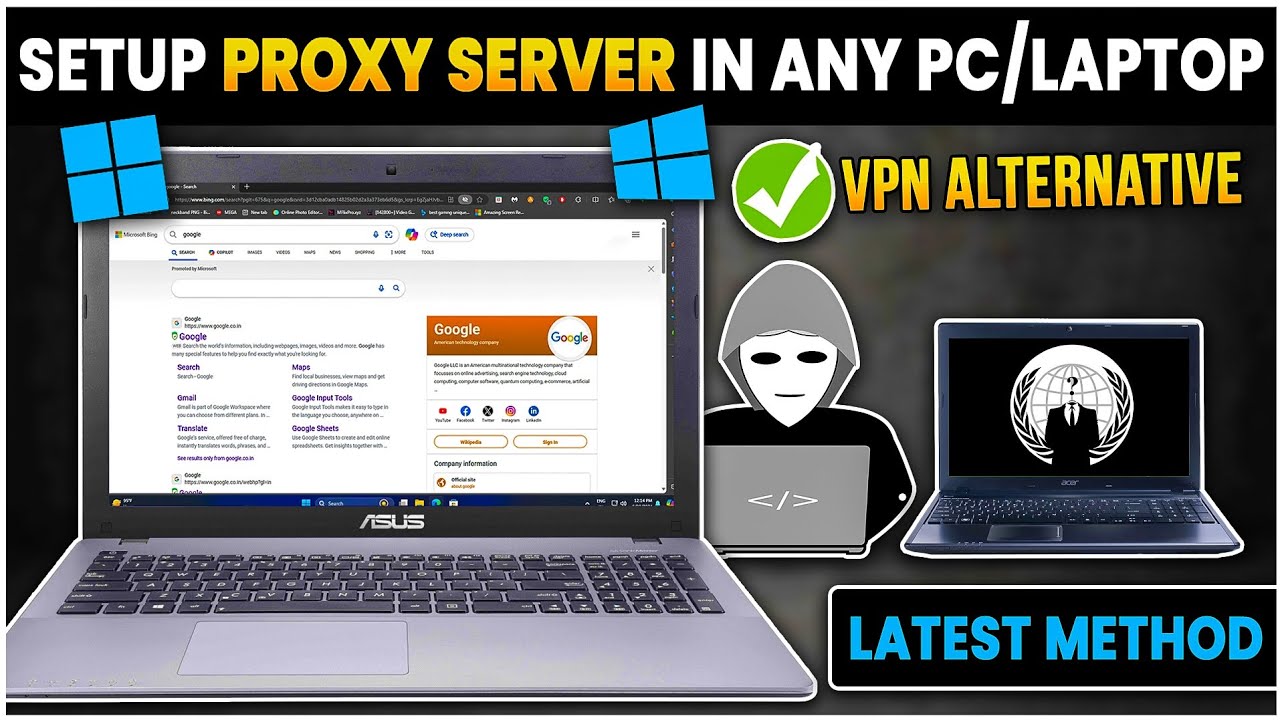 Как настроить прокси-сервер в Windows 11/10 &mdash; [2025] Альтернатива VPN 💻Встроенная функция Windows...