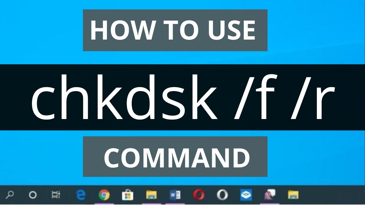 Как использовать утилиту ChkDsk /f /r из командной строки для сканирования и устранения проблем с...