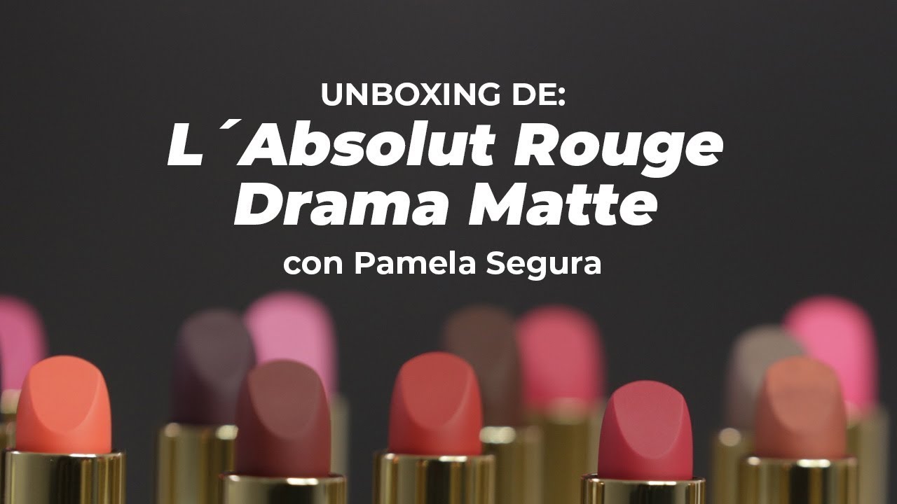 Unboxing de L´Absolut Rouge Drama Matte | The Beauty Effect