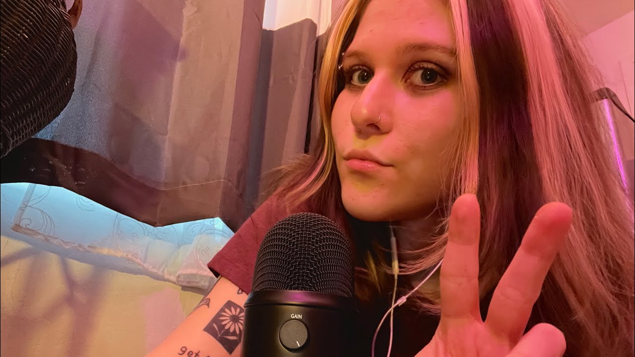 ASMR reading you bedtime stories | upclose clicky whispers