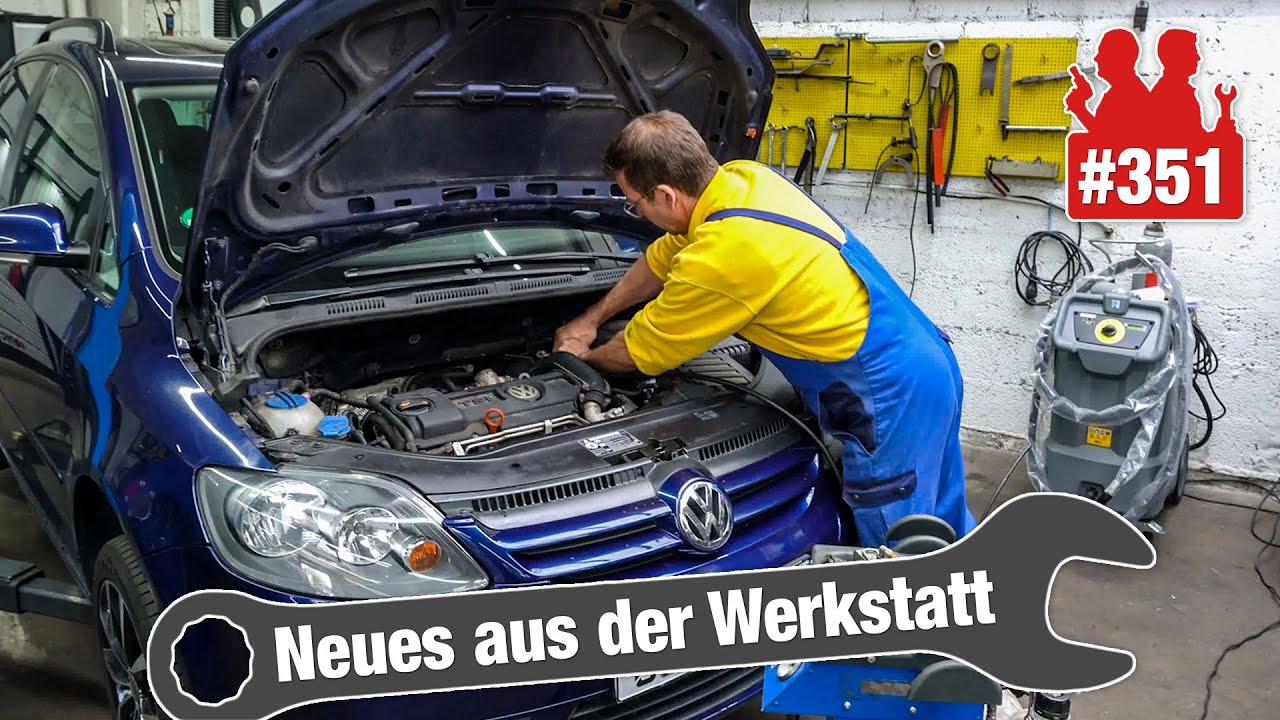 Luft im Bremssystem trotz mehrfacher Entlüftung im Golf Plus! | Klimakompressor mit Kurzschluss