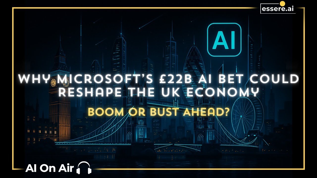 Episode 96 - Microsoft&rsquo;s &pound;22B AI Bet Could Transform the UK Economy