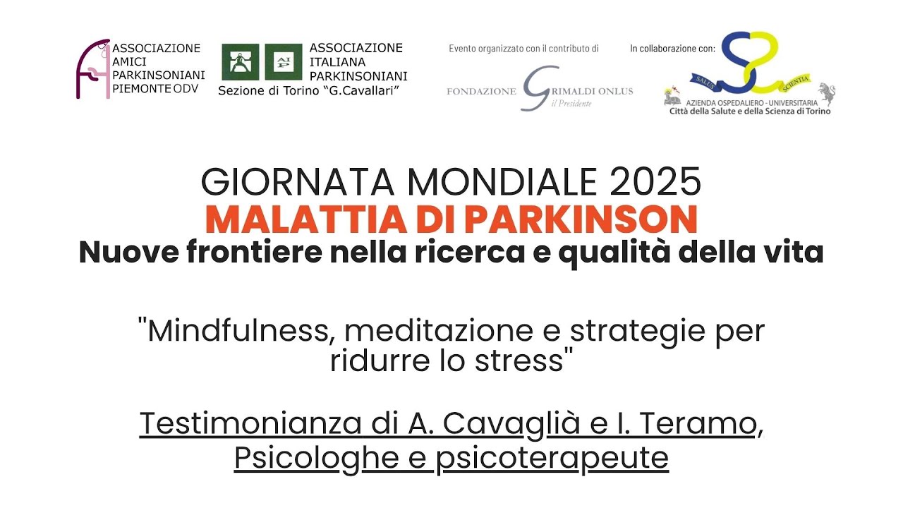 Convegno 2025 |''Mindfulness, meditazione e strategie per ridurre lo stress'' A.Cavaglià e I.Teramo