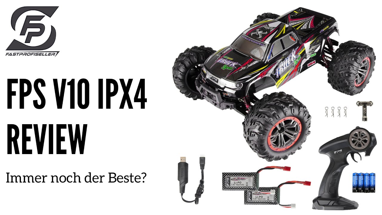 FPS Review - Testbericht zum FPS V10 IPX4 (Xinlehong 9125): Ein RC Monstertruck der Extraklasse