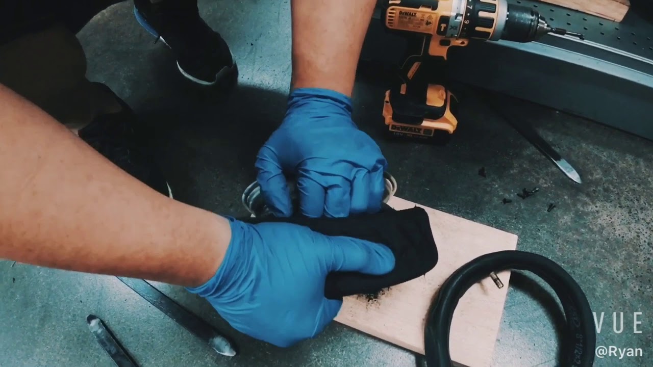 How to replace solid tyre on XiaoMi scooter