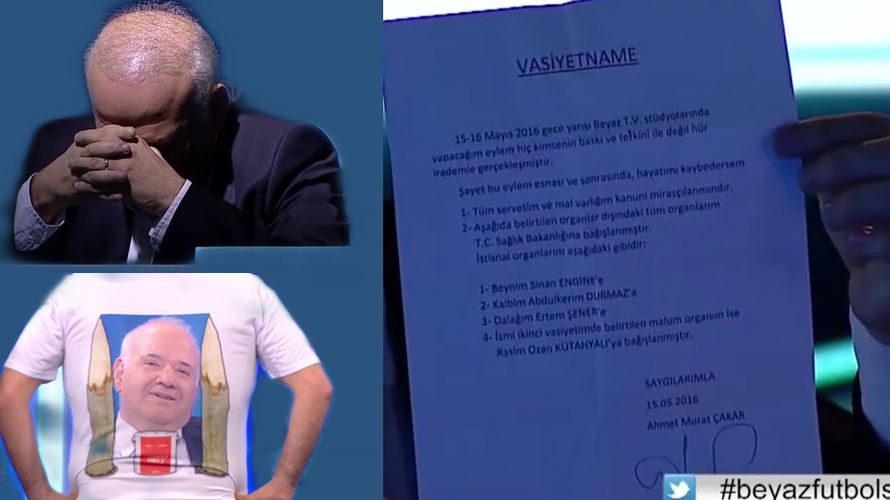 Ahmet Çakar: Malum Organım ROK'a bağışlanmıştır.