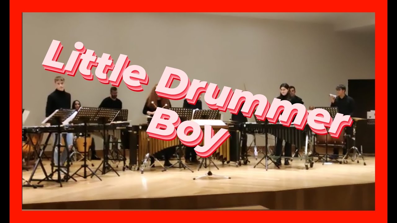 Little Drummer Boy. Percussion Ensemble.
