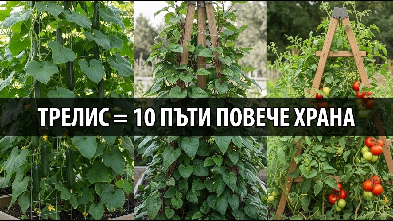Топ 15 Култури, Които Процъфтяват, Когато Се Отглеждат На Решетка