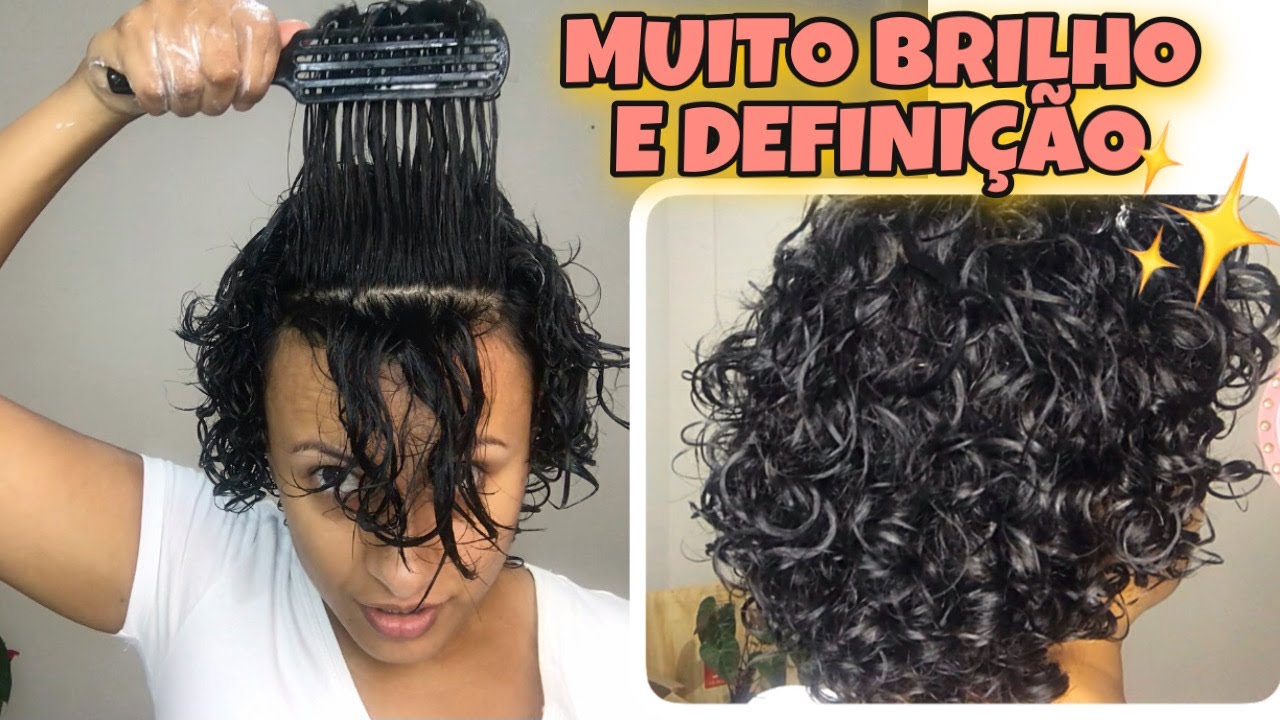 COMO FAZER FITAGEM COM ESCOVA EM CABELO CACHEADO CURTO