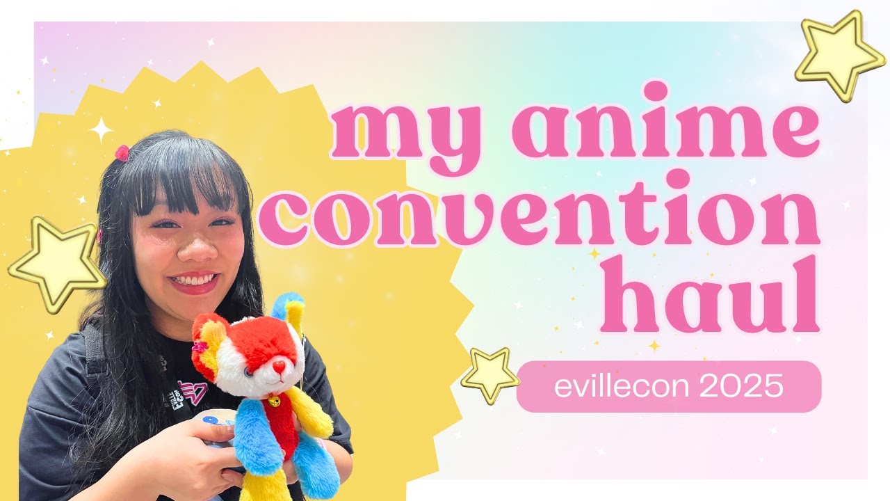 ⭐️ anime convention haul ⭐️ | evillecon 2025