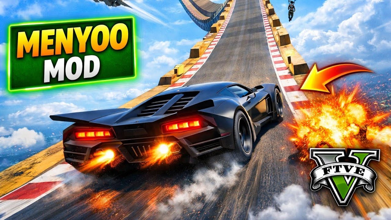 I TRIED A MENYOO TRAINER IN GTA 5😍😍