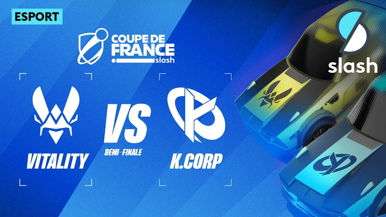 VITALITY vs KCORP | 1/2 FINALE - Coupe de France slash x Rocket League 2025