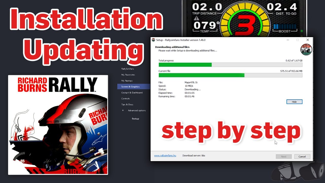 Richard Burns Rally Installation\Updating Guide STEP BY STEP
