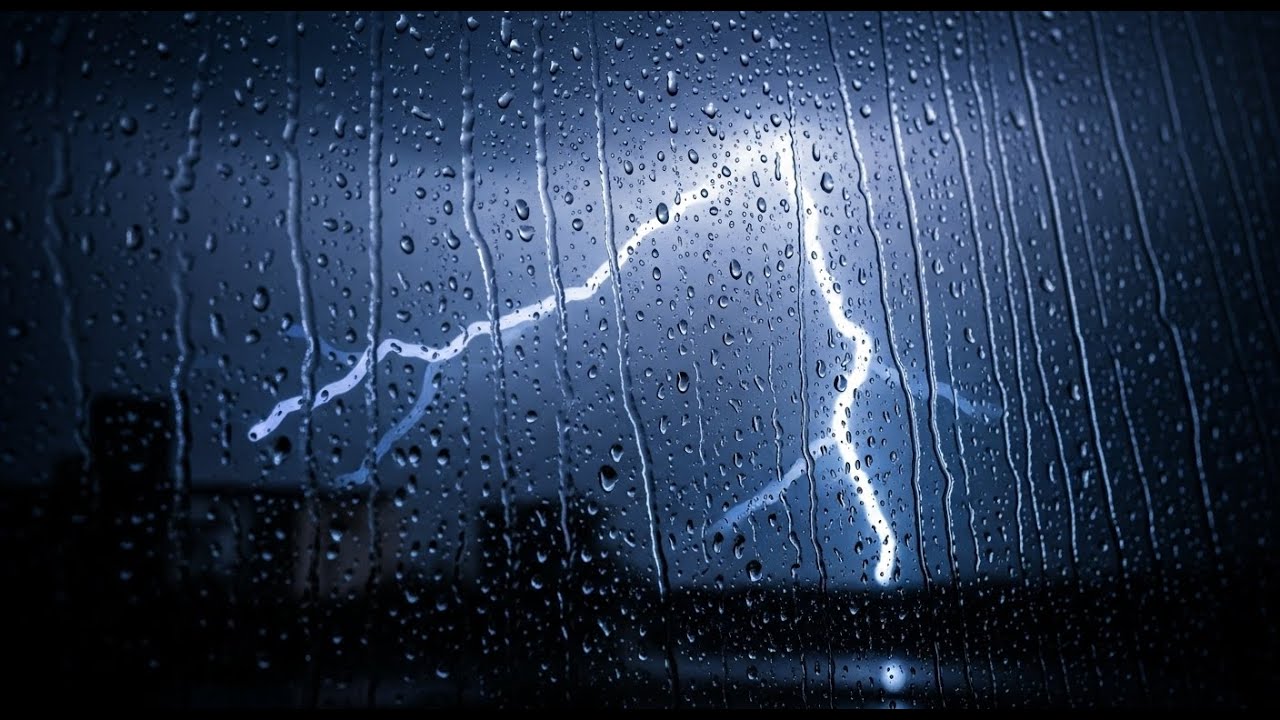 Chuva Forte com Trovões ⛈️ Sons Reais para Dormir Profundamente
