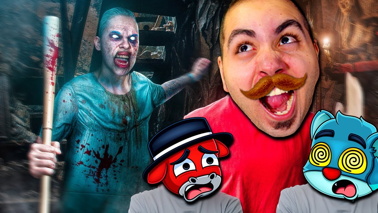 SCAPPO CON LA MACCHINA con CICO E ALEX su GRANNY MULTIPLAYER!!