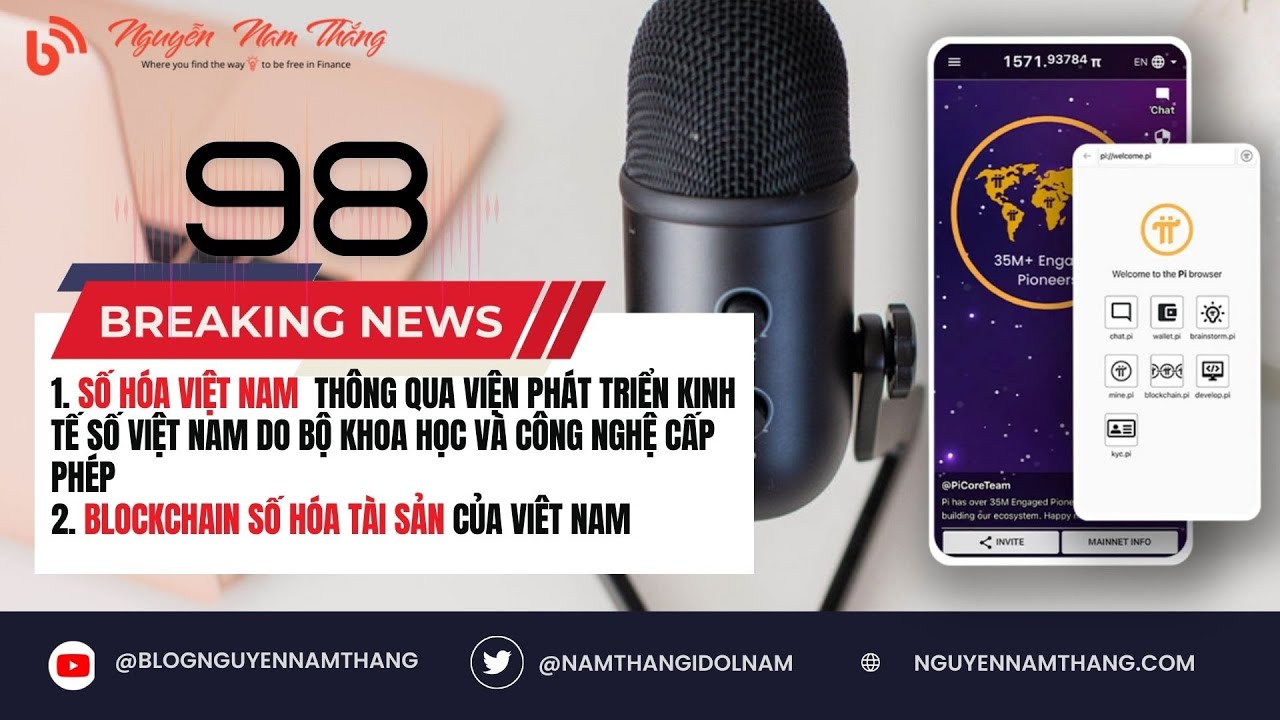 PODCAST#98: DỰ ÁN RETX SỐ HÓA CÁC LOẠI TÀI SẢN CỦA VIỆN PHÁT TRIỂN KINH TẾ SỐ BỘ KH & CN CẤP PHÉP