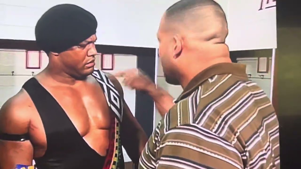 Savio Vega Interrupts Nation Interview to Call Faarooq a Piece of Garbage & Then SV Gets Whipped RAW