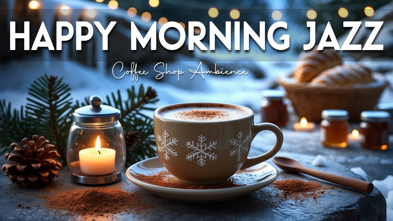 Happy Morning Jazz☕ January Bossa Nova Instrumental & Relaxing Jazz Cafe Music for Studying.