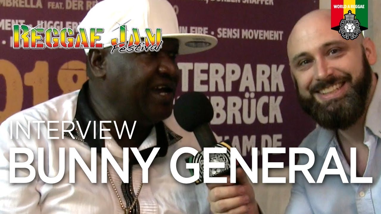 Bunny General Interview at Reggae Jam Germany 2018