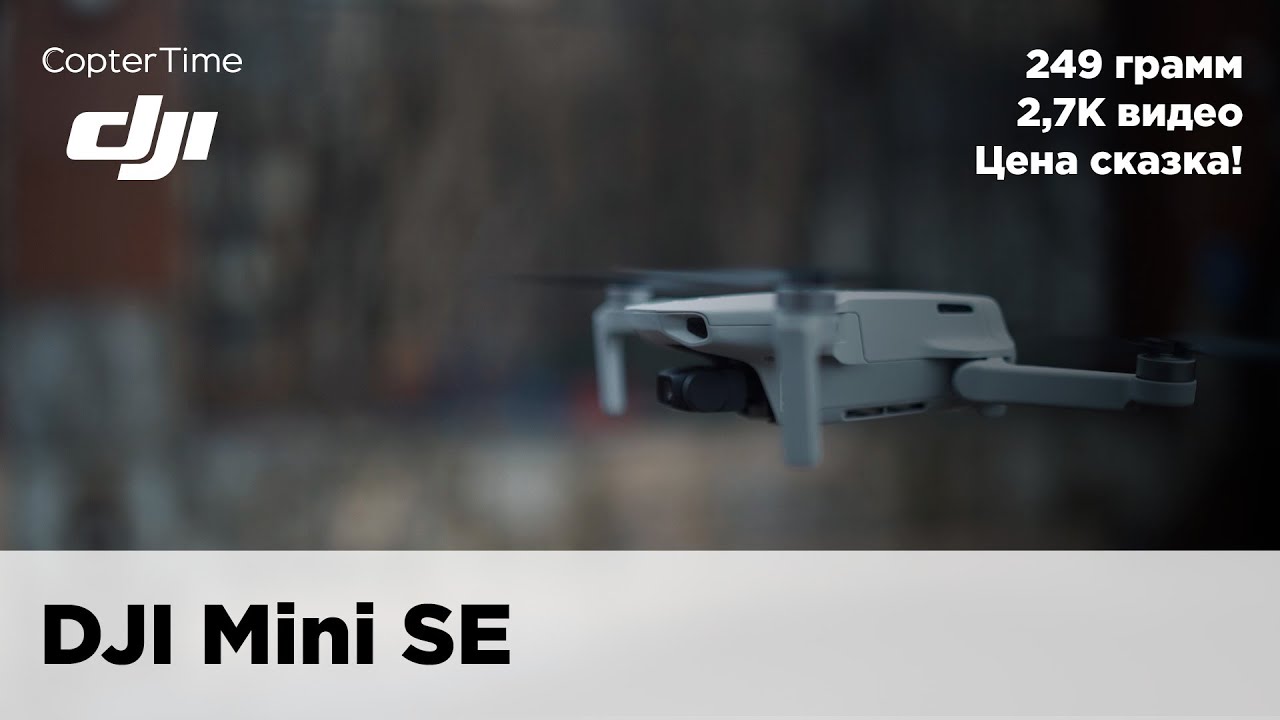 Обзор DJI Mini SE
