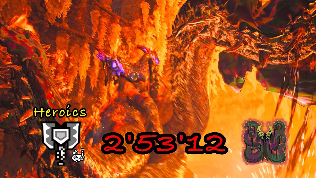 【MHWilds】 イベクエ 歴戦王ヌエグドラ 猫火事場 水榴弾チャアク 2'53'12 / Charge Blade Heroics