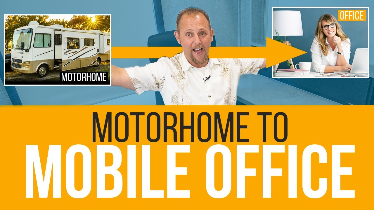 Motorhome to Mobile Office Transformation | RV Remodel