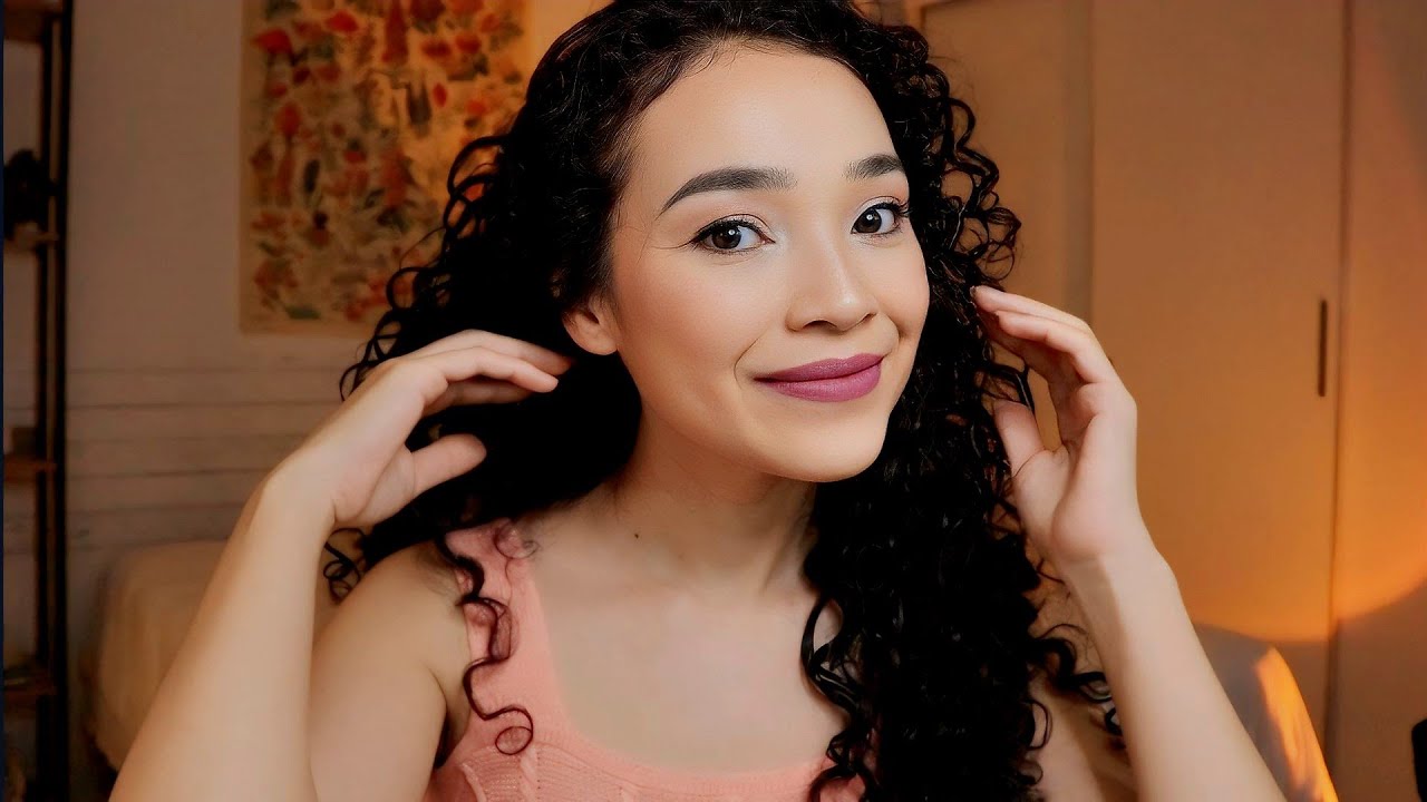 ASMR ME MAQUIANDO e CONVERSANDO