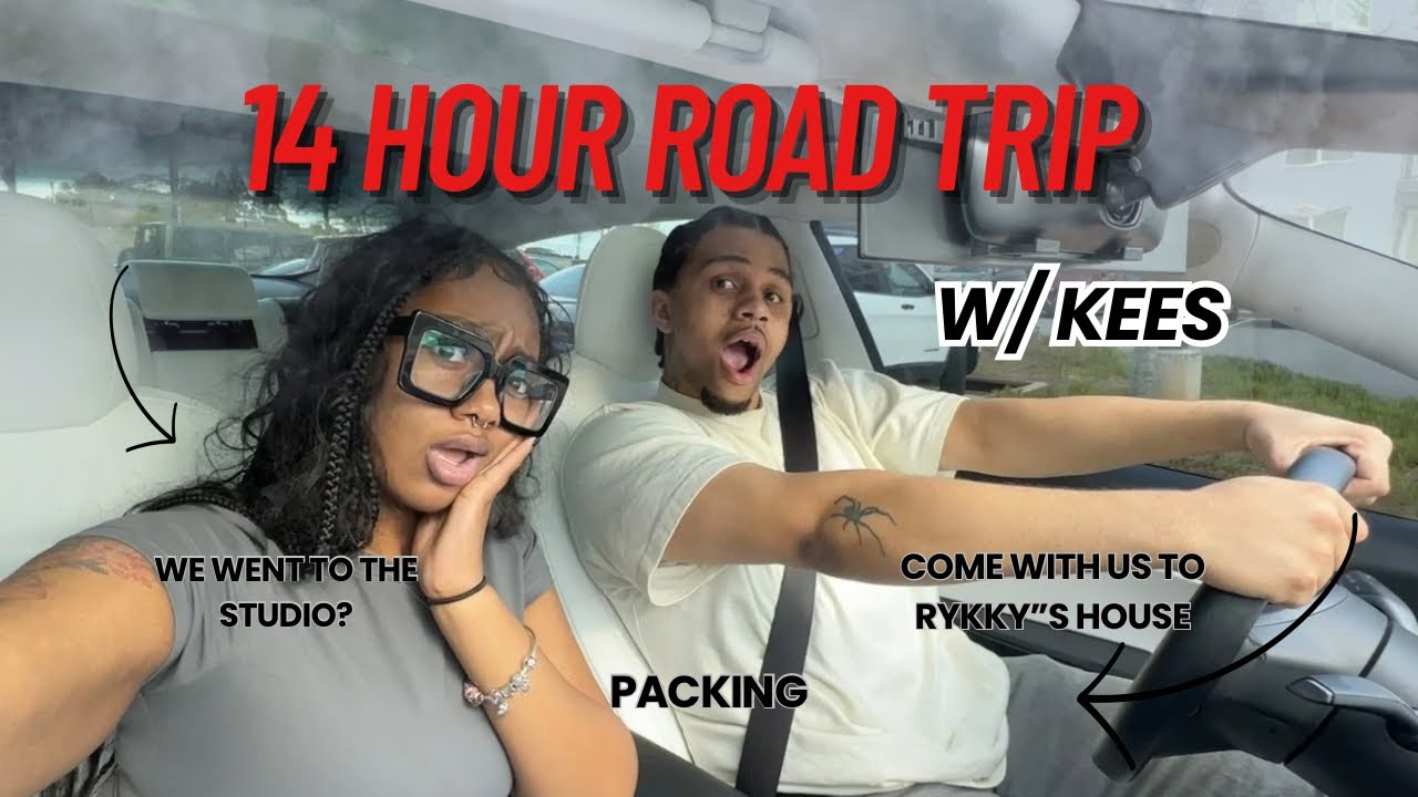 ROAD TRIP VLOG! COME WITH ME & KEES TO SEE RYKKY! | nijheaaniah