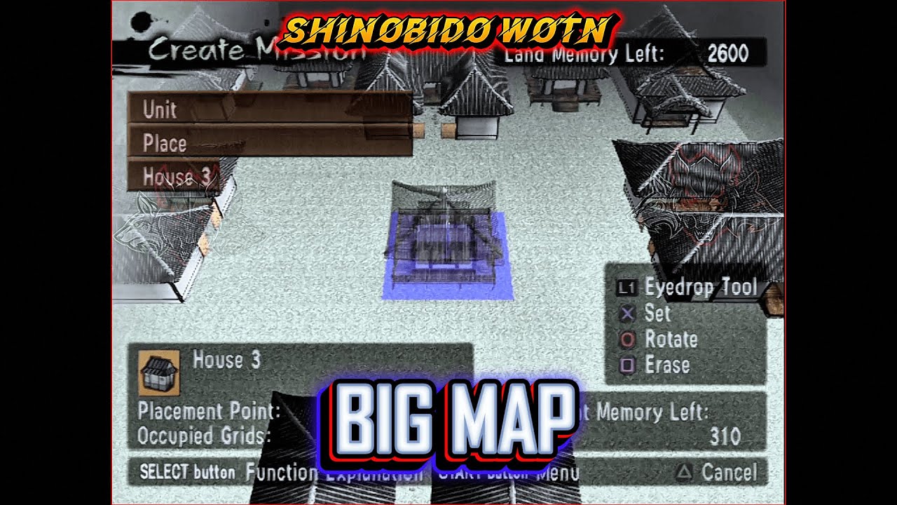Shinobido Way of The Ninja Mod || I TOOK MAP EXPANSION TOO FAR☠️🔥#pcsx2 #aethersx2 #shinobido