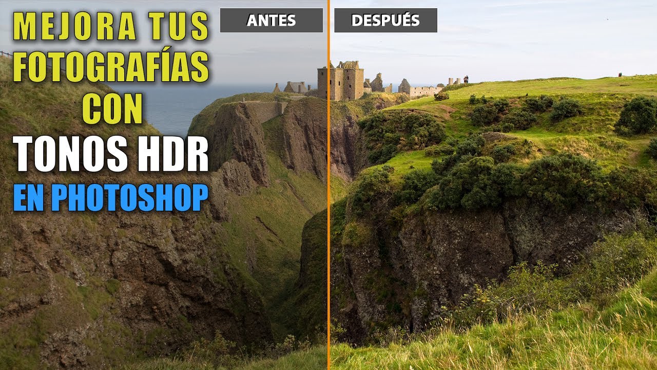 Mejora tus fotografías con Tonos HDR en Photoshop