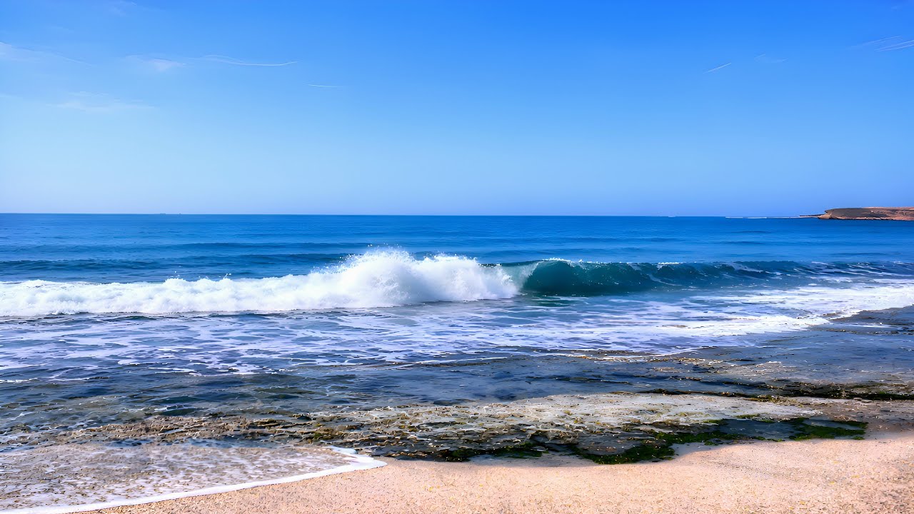 This Ocean Sound Will Instantly Relax Your Mind 🌊 3 Hours Peaceful Shore Waves