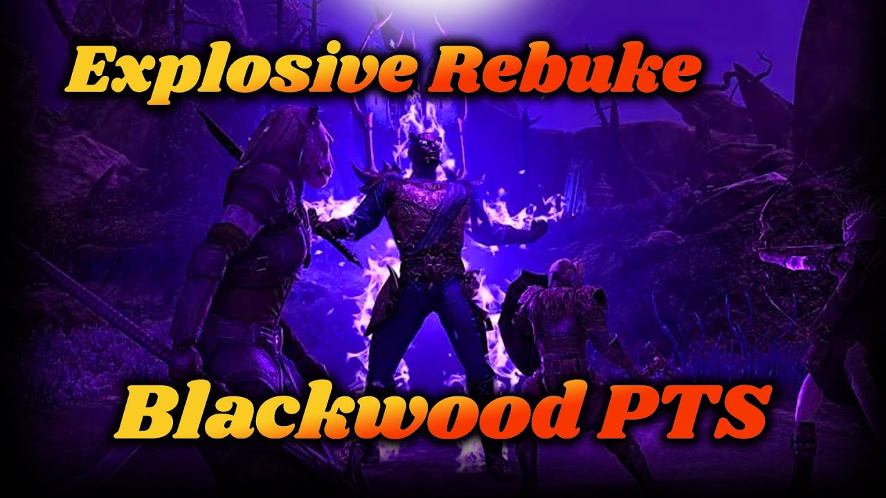 How High Can we Scale Explosive Rebuke?  Blackwood PTS