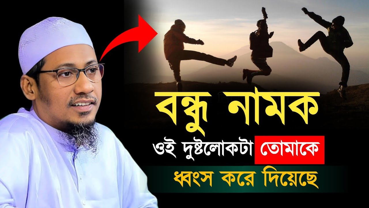 বন্ধু নামক ওই লোকটা তোমাকে শেষ করে দিচ্ছে। আনিসুর রহমান আশরাফী। Anisur Rahman Ashrafi waz 