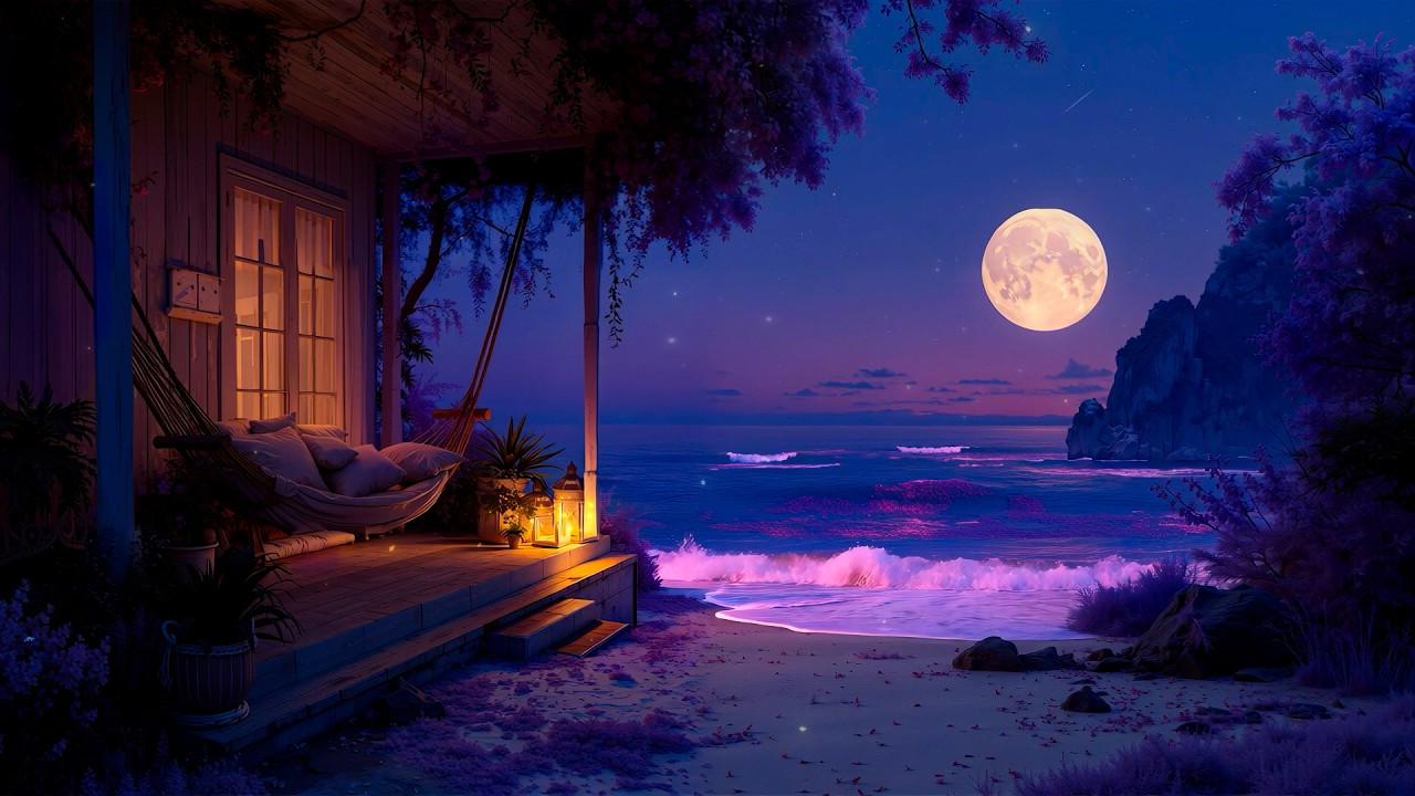 Healing Music for Sleep Instantly • Calm Ocean Sounds for Stress Release, Deep Sleep, Relaxing Music