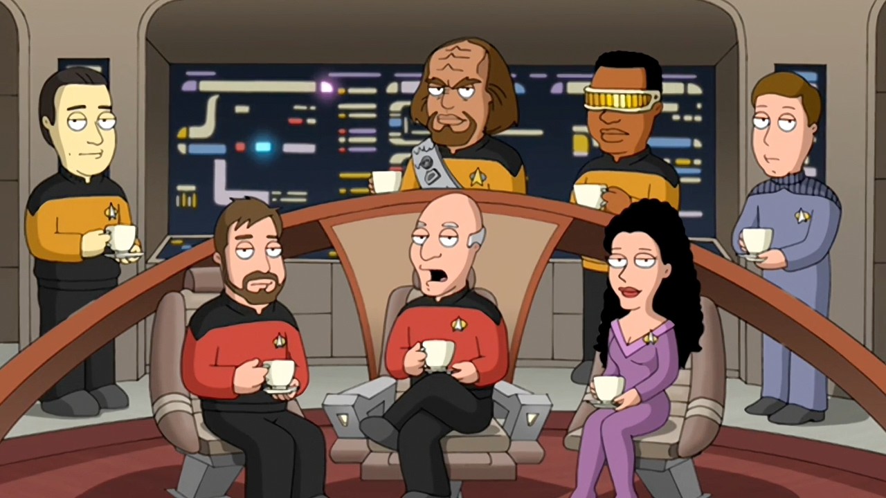 Family Guy’s Best Star Trek Moments for 8 Minutes Straight