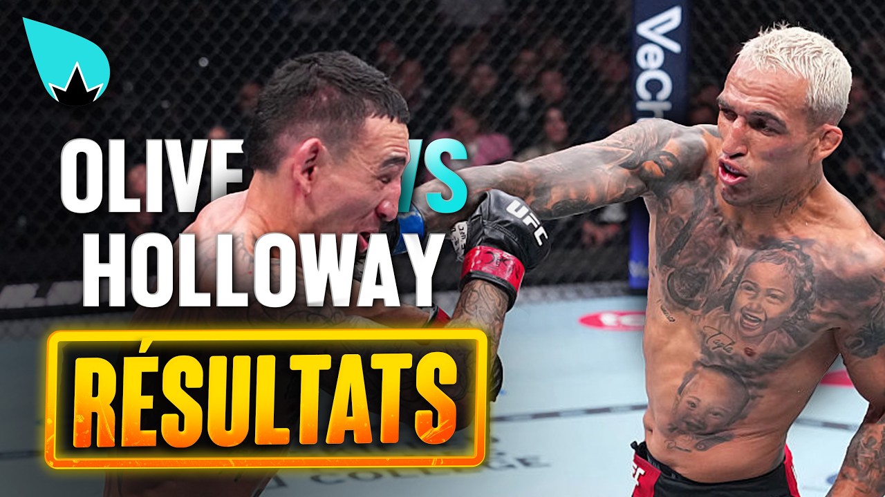 UFC 326 Max Holloway vs Charles Oliveira - IL EST IMPRESSIONNANT